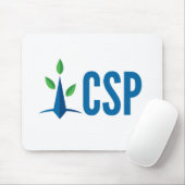 CSP einfaches Logo Mousepad (Mit Mouse)