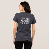 CSP EXT-# für Frauen (reserviert für Tara) Tri-Blend Shirt (Rückseite voll)