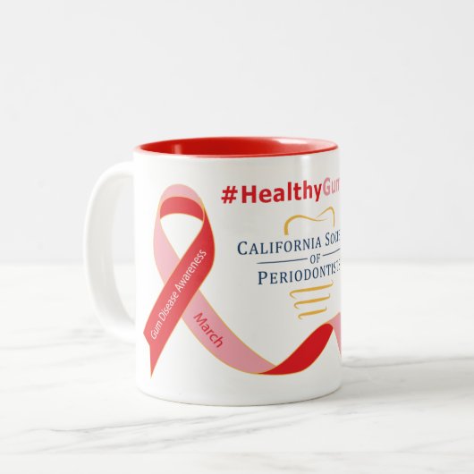 CSP GDA Zwei-Tonen-Tasse Zweifarbige Tasse (Vorderseite Links)