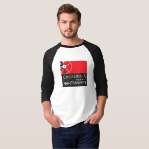 CSP-Logo für männliche Raglan Sleeve T - Shirt