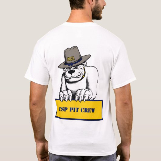 CSP Pit Crew T Shirt (Rückseite)