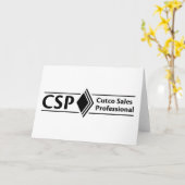 CSP-Produkte Karte (Gelbe Blume)