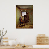 Cspar David Friedrich im Studio Poster (Küche)