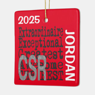 CSR Extraordinaire CUSTOM Keramikornament