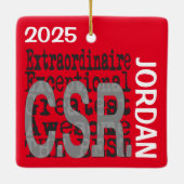 CSR Extraordinator Keramikornament (Rückseite)