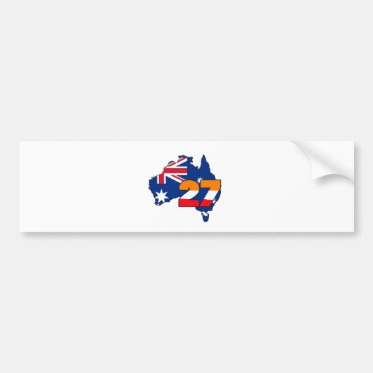 CSREP27austrailianew Autoaufkleber (Vorne)