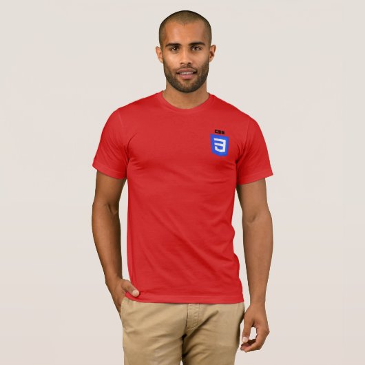 CSS3-Logo-T - Shirt (Vorne ganz)
