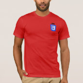 CSS3-Logo-T - Shirt (Vorderseite)