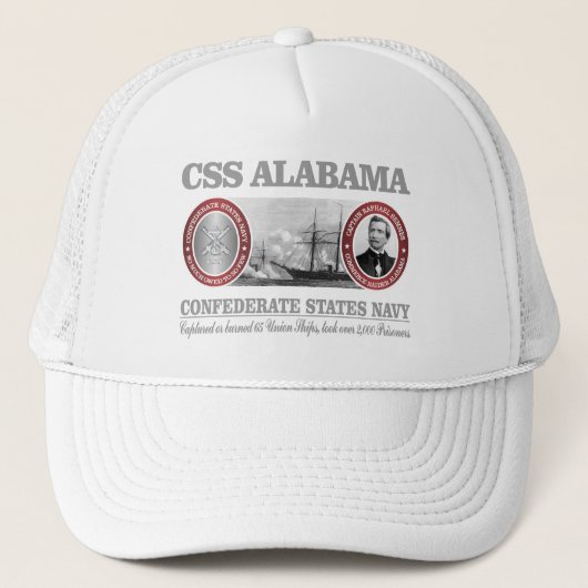 CSS Alabama (CSN) Truckerkappe (Vorderseite)