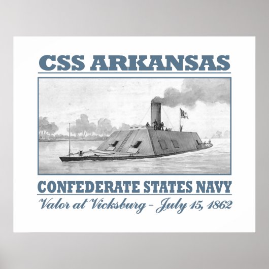 CSS Arkansas Poster (Vorne)