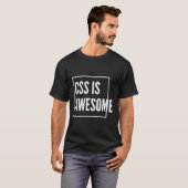 CSS ist eine Phantastische Webentwicklung T-Shirt (Vorne ganz)