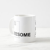 css ist phantastisch , Sarcastic Gifts for program Kaffeetasse (Vorderseite Links)