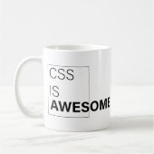 css ist phantastisch , Sarcastic Gifts for program Kaffeetasse (Links)