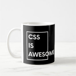 CSS ist Phantastisches Funny Coding & Programming  Kaffeetasse