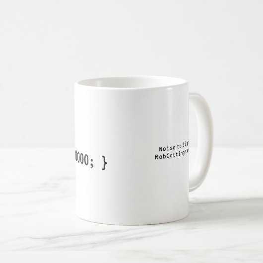 Css-Kaffee Kaffeetasse (VorderseiteRechts)
