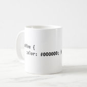 Css-Kaffee Kaffeetasse (Vorderseite Links)