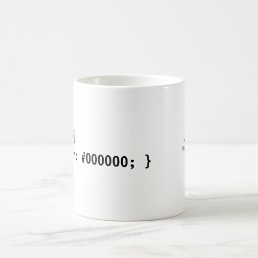 Css-Kaffee Kaffeetasse (Mittel)