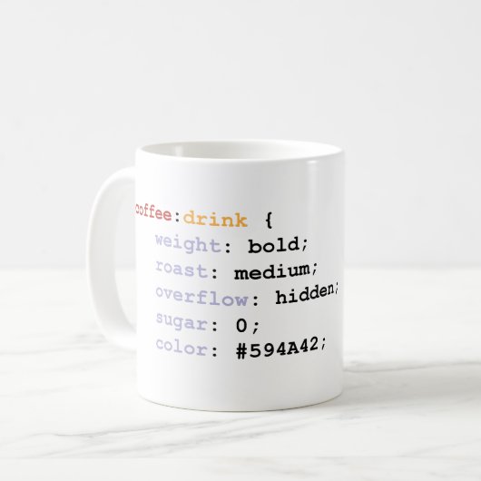 Css-Kaffee Kaffeetasse (Vorderseite Links)