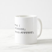 Css-Kaffee-Tasse Kaffeetasse (VorderseiteRechts)