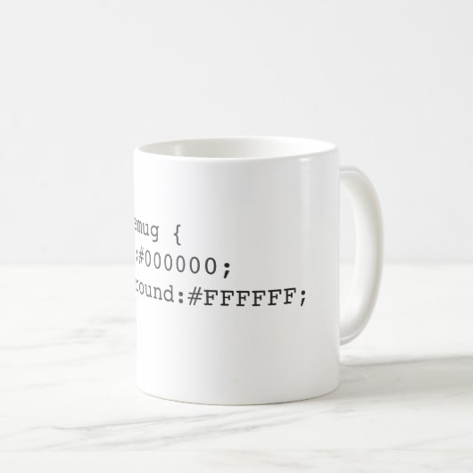 Css-Kaffee-Tasse Kaffeetasse (VorderseiteRechts)