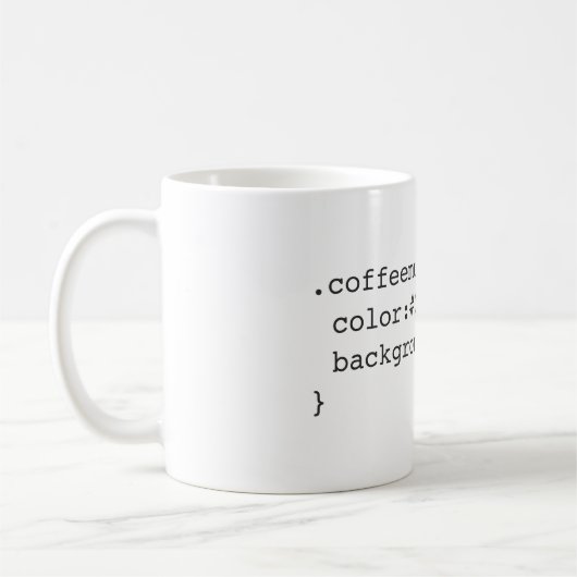 Css-Kaffee-Tasse Kaffeetasse (Links)