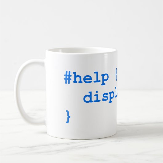 CSS no help Kaffeetasse (Links)