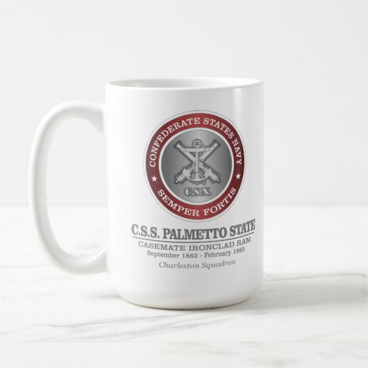 CSS Palmetto Staat (SF) Kaffeetasse (Links)
