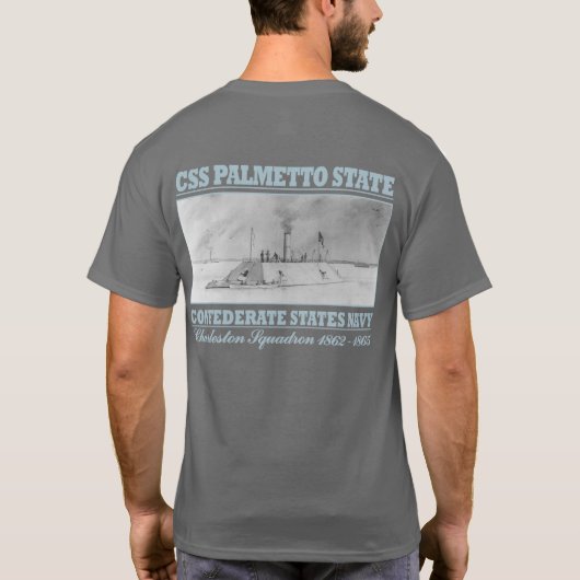 CSS Palmetto Staat T-Shirt (Rückseite)