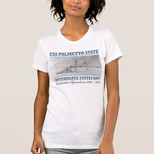 CSS Palmetto Staat T-Shirt (Vorderseite)