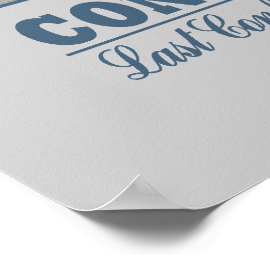 CSS Shenandoah Poster (Ecke)