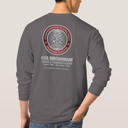 CSS Shenandoah (SF) T-Shirt (Rückseite)
