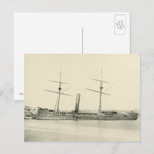 CSS Stonewall Postkarte (Vorne/Hinten)