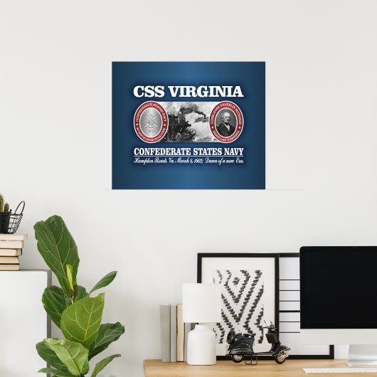 CSS Virginia, CSN Poster (Heimbüro)