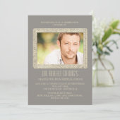 Cstart Circles Foto Abschluss Einladung (Stehend Vorderseite)