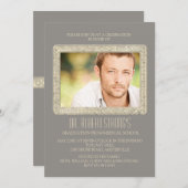 Cstart Circles Foto Abschluss Einladung (Vorne/Hinten)