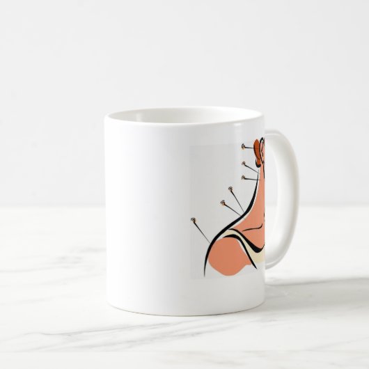 CSTCM Akupunktur-Tasse Kaffeetasse (VorderseiteRechts)