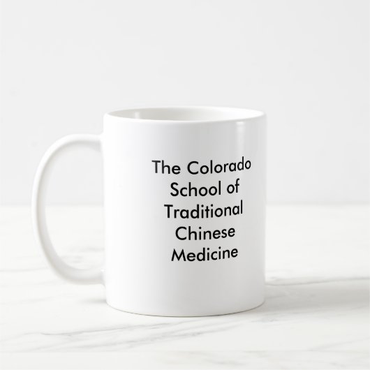 CSTCM Akupunktur-Tasse Kaffeetasse (Links)