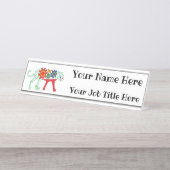 CSTEM-Namensplatte Schreibtischnamensplakette (Vorderseite )