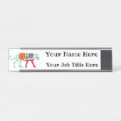 CSTEM-Namensplatte Schreibtischnamensplakette (Vorderseite )