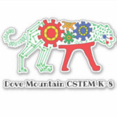 CSTEM Notebook-Aufkleber Aufkleber (Vorderseite)