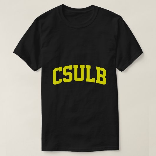 CSULB Arch Athletic Uni University Alumni Styl T-Shirt (Design vorne)