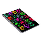 CSVL-FARBEN GRAFFITI ALPHABET-SCHREIBEN NOTIZBLOCK (Rechte Seite)