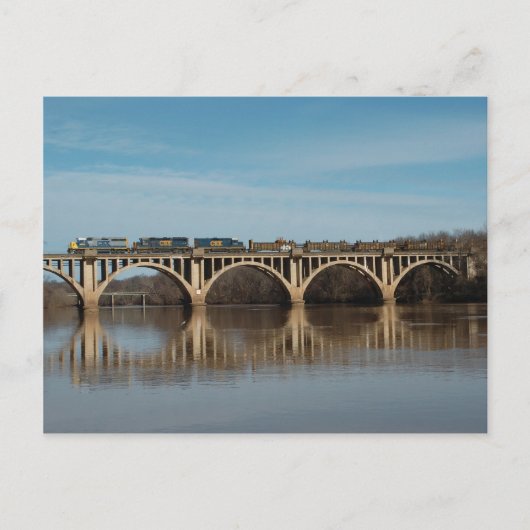 CSX bei Fredericksburg Postkarte (Vorderseite)