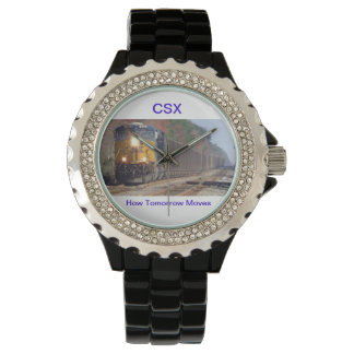 CSX Coal Train Watch Armbanduhr