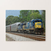 CSX Diesel-Hintergrund Puzzle (Horizontal)