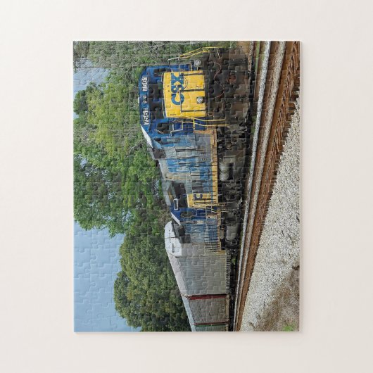 CSX Diesel-Hintergrund Puzzle (Vertikal)