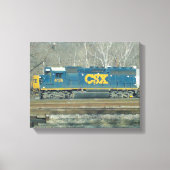 CSX Diesel-Motor Leinwanddruck (Vorderseite)