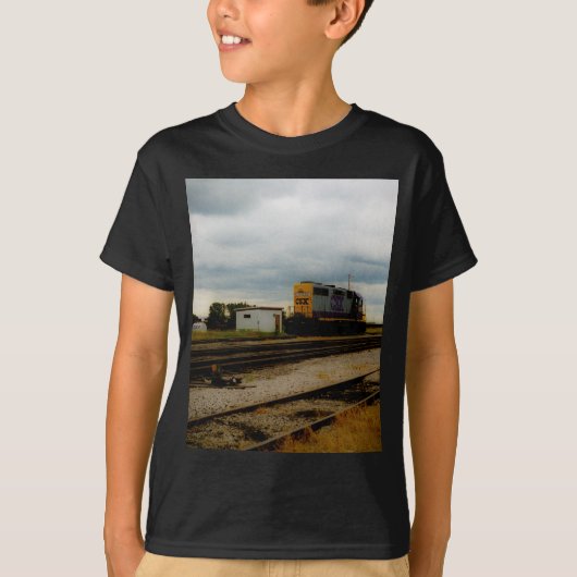 CSX-Eisenbahn Dieesel Yard-Motor Toledo, OH- T-Shirt (Vorderseite)