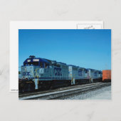 CSX, EMD POSTKARTE (Vorne/Hinten)