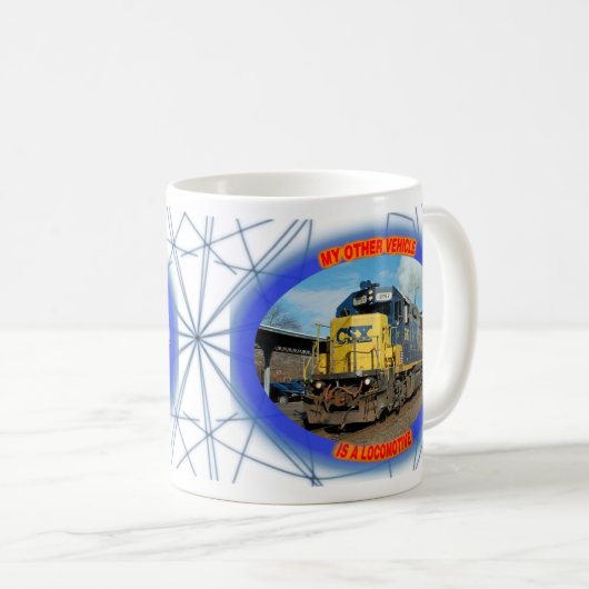 CSX-Lokomotive Kaffeetasse (VorderseiteRechts)